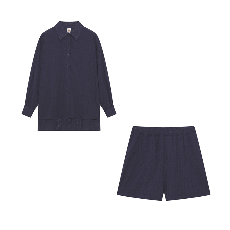 Maud | Conjunto de camisa e shorts chique