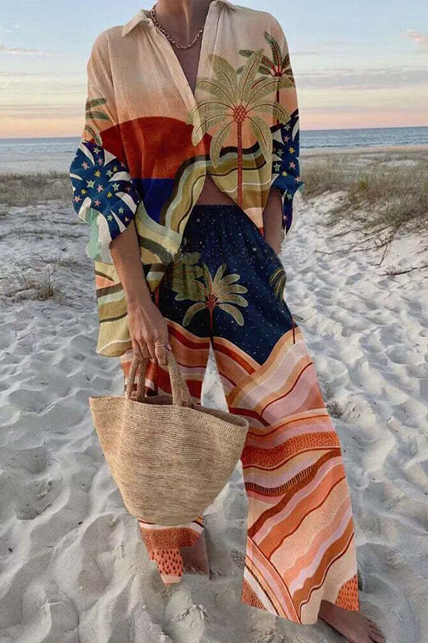 Claudine™ | Conjunto feminino leve e sofisticado para dias de verão