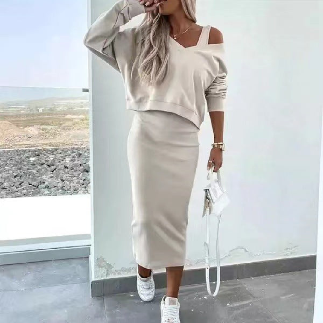 EDITH | CONJUNTO DE TOP E VESTIDO