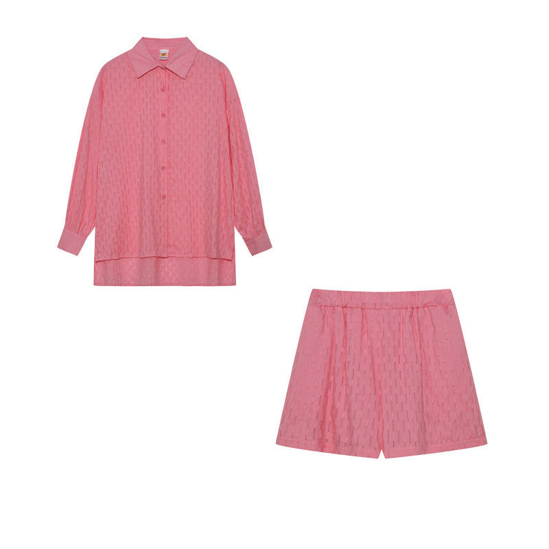 Maud | Conjunto de camisa e shorts chique