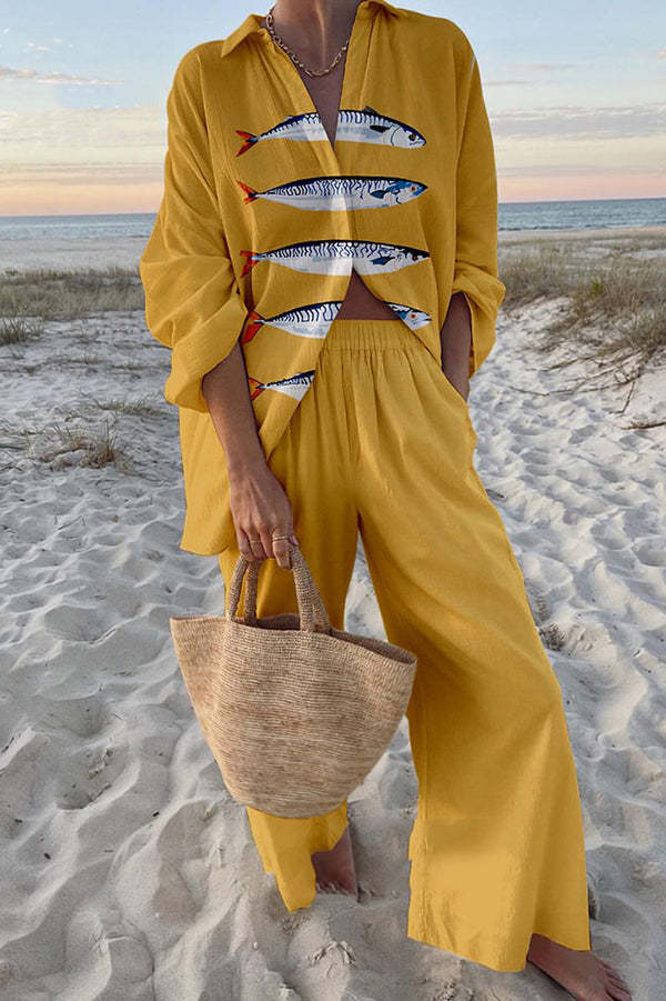 Claudine™ | Conjunto feminino leve e sofisticado para dias de verão