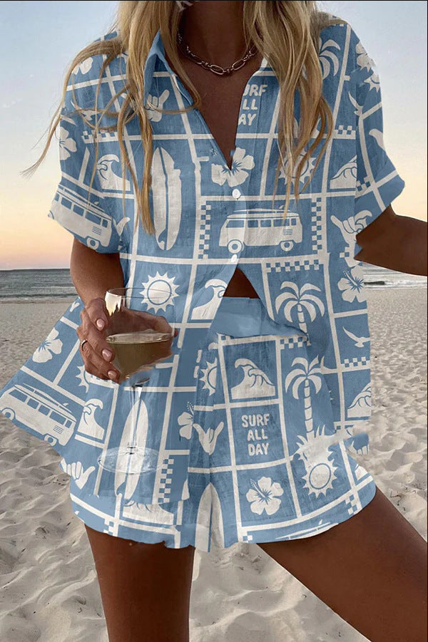 Jorelle™ | Conjunto curto leve para o verão