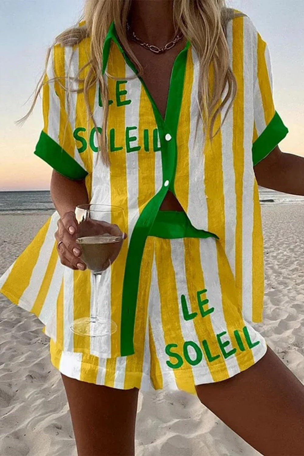 Jorelle™ | Conjunto curto leve para o verão