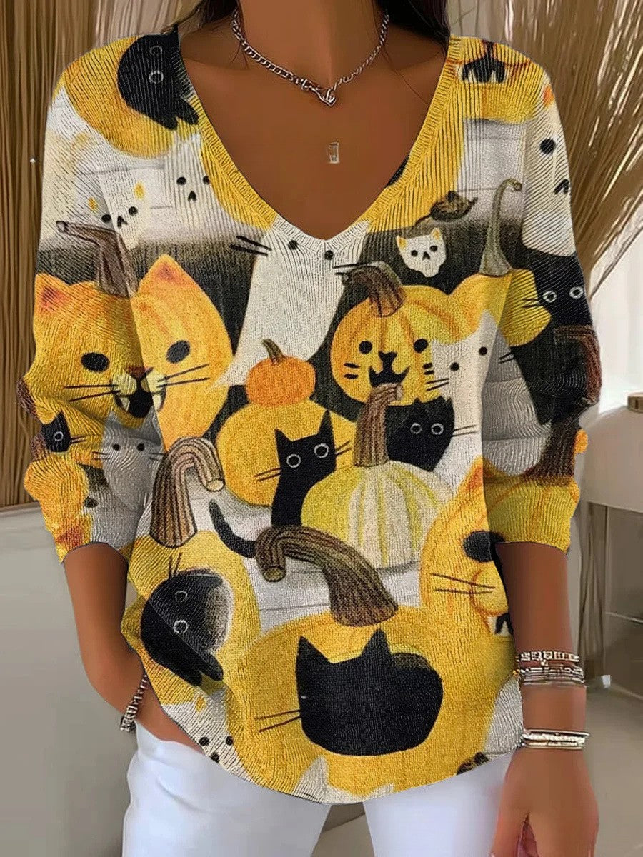 FLORENÇA | Pull com decote em V